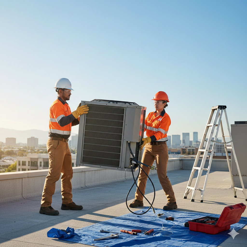 รายงานแผนการปฏิบัติงานถอดรื้อเครื่องปรับอากาศ (Air Conditioner Dismantling Plan Report)