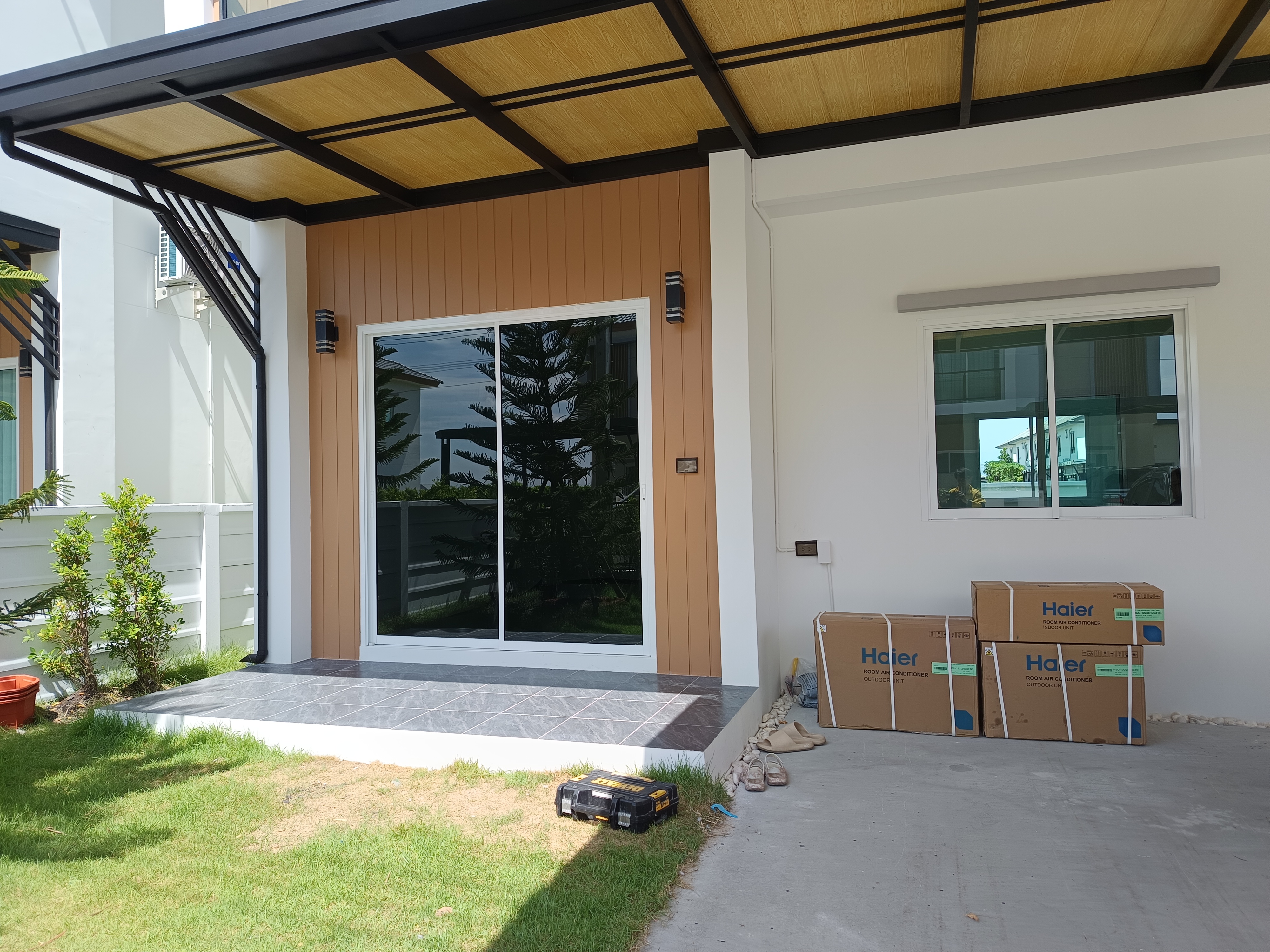 ติดตั้งแอร์โครงการบ้านจัดสรร ในอยุธยา